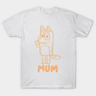 Mum Chilli Neon effect T-Shirt